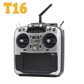 Frsky Jumper T16 Pro V2 16CH 2.4GHz เครื่องส่งสัญญาณวิทยุ พร้อมหน้าจอสี เซนเซอร์ฮอลล์ กิมบอล OpenTX โมดูลโปรโตคอลหลายพิกัด สําหรับโดรนบังคับ