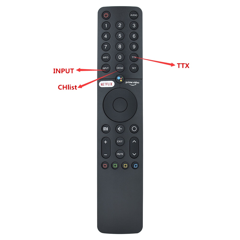 ใหม่ XMRM-19 สําหรับ Xiaomi MI P1 Q1 ทีวี L32M6-6AEU L43M6-6AEU L55M6-6AEU L75M6-ESG 360° รีโมทเสียง