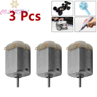 【COLORFUL】130 Motor Silver Color 17000-18000 Rpm 38*20*15mm 3pcs/set For Small Fan