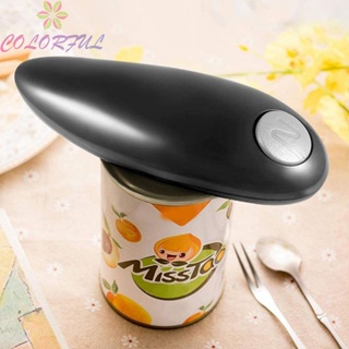 【COLORFUL】Electric Can Opener 17*6*4cm Automatic Efficient Home Portable Hands-Free