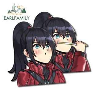 Earlfamily สติกเกอร์ไวนิล ลาย Noah Angry Pout Xenoblade Chronicles 3 ขนาด 13 ซม. แฟชั่น สําหรับติดตกแต่งรถยนต์