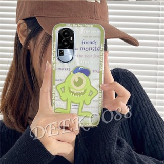 เคสโทรศัพท์มือถือ TPU แบบนิ่ม ลายการ์ตูนมอนสเตอร์ สําหรับ OPPO Reno10 Pro+ Pro Plus 5G 2023 Reno 10 Reno10Pro+