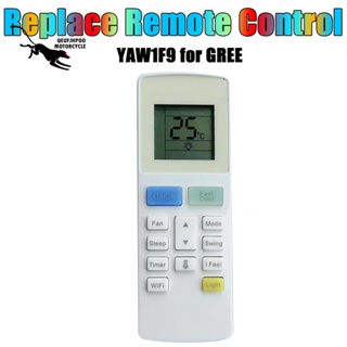 รีโมตคอนโทรลเครื่องปรับอากาศ YAW1F9 แบบเปลี่ยน สําหรับ GREE GWH28AAE-K3NNA2A GWH24ACD-K3NNA1A GWH07AAA-K3NNA2A