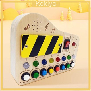[Kokiya] Montessori Music Board บอร์ดไม้ สําหรับออกกําลังกาย กลางแจ้ง