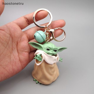 Ost พวงกุญแจ จี้ฟิกเกอร์ การ์ตูน Disney Baby Yoda Yoda Kawaii ของเล่นสําหรับเด็ก