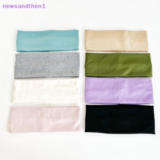 Newsandthen1 ที่คาดผมกีฬา กว้าง ยืดหยุ่น โยคะ ที่คาดผมวิ่ง ฟิตเนส ที่คาดผมผู้หญิง ที่คาดผม วอร์ป ที่คาดผม ด้ายฝ้าย ล้างหน้า แต่งหน้า ที่คาดผม