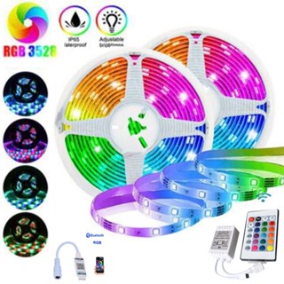 Smd 2835 แถบไฟ LED RGB กันน้ํา 12V 5M LED แถบไฟขาวดํา สายไฟ ปาร์ตี้ บรรยากาศ ตกแต่งบ้าน