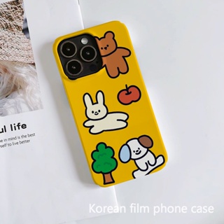 เคสโทรศัพท์มือถือแบบแข็ง ลายการ์ตูน สําหรับ iPhone 14Plus 14proamx 13promax 12promax 11promax 12 13mini