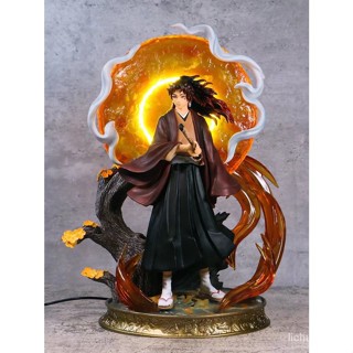 โมเดลฟิกเกอร์ รูปปั้น Demon Slayer GK Breath of the Day Kingdom One Statue แบบเรืองแสง KGGI