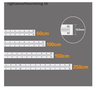 Righteousflourishs.th ใหม่ ไม้บรรทัดสเตนเลส มีกาวในตัว ขนาด 12.5 มม. สําหรับงานไม้