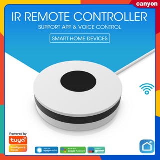 Smart Universal Rf Remote Controller Wifi ห่วงโซ่การจัดส่งอัจฉริยะเครื่องปรับอากาศ/ทีวี/กล่องรับสัญญาณรีโมทคอนโทรลรองรับการควบคุมด้วยเสียงแคนยอน