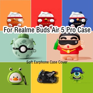 【imamura】เคสหูฟัง แบบนิ่ม ลายการ์ตูน สําหรับ Realme Buds Air 5 Pro 5 Pro