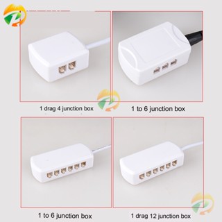 กล่องแยกไฟ Led 1 ช่อง 4 ช่อง แรงดันไฟฟ้าต่ํา 2510 สําหรับแถบไฟ 4 ช่อง