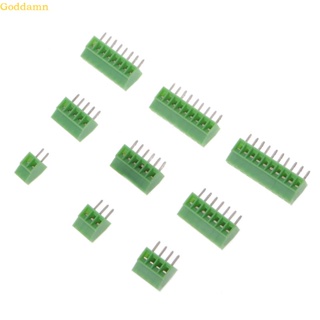 Godd บล็อกขั้วต่อสกรู PCB 2Pin-10Pin พิทช์ 54 มม. 2 10 ชิ้น