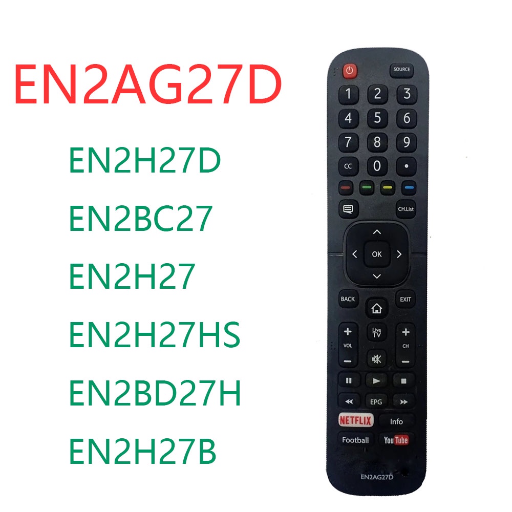 Devant hisense EN2AG27D EN2AG27H EN2H27D รีโมทคอนโทรล EN2H27D EN2BC27 EN2BD27H EN2H27 EN2H27HS EN2H2