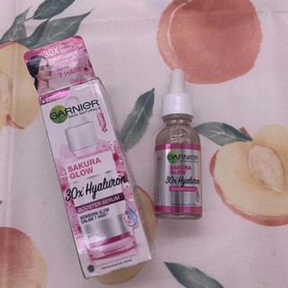 Star Garnier Sakura White Hyaluron Booster Serum 30ml /Face Serum/Pink Garnier Serum