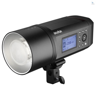 {fash} Godox AD600Pro 600Ws แฟลชสโตรบ ไร้สาย 2.4G X TTL GN87 ความเร็วสูง 1/8000s 28.8V 2600mAh แบตเตอรี่ลิเธียม ชาร์จไฟได้ 360 องศา