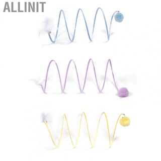 Allinit Pet Play Tunnels  Folded Tough Rolling Ball Physical Exercise  Tunnel Toy for Travel