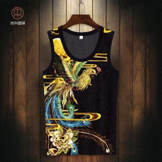 เสื้อกั๊กแขนกุด พิมพ์ลาย 3 มิติ ระบายอากาศ ลําลอง แฟชั่น สํา…