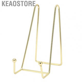 Keaostore Nail Art Display Board Stands Holder Sturdy Elegant Metal Multifunction Photos Picture Frame  Stand Gold