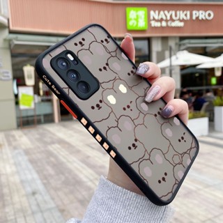 เคสโทรศัพท์มือถือ ซิลิโคน ใส กันกระแทก ลายการ์ตูนกระต่ายน่ารัก สําหรับ OPPO Reno 6 Pro 5G Reno 6 Pro+ 5G