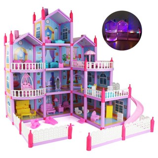 ของเล่นบ้านตุ๊กตา Peppa Pig Family Villa House Peppa Pig สําหรับเด็ก NZC7