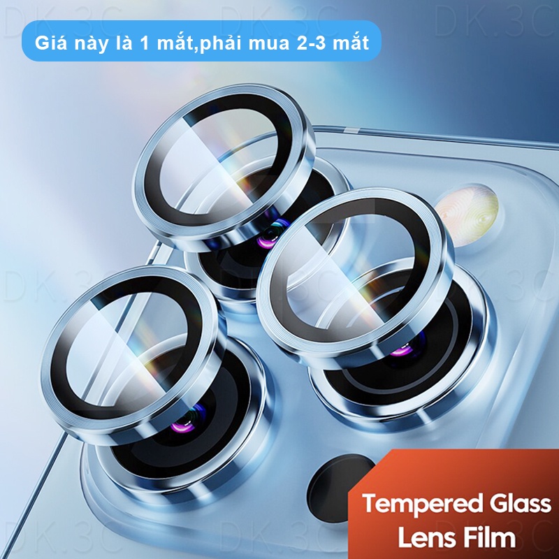 เลนส์กล้องกระจกป้องกันสําหรับ ไอโฟน For iPhone 16 15 11 12 13 14 Pro Max / 16 15 14 Plus 13 mini มินิโลหะแหวนฝาครอบกล้อง