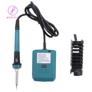 60 วัตต์ 300-510℃ หัวแร้งบัดกรีไฟฟ้าดิจิทัล ลิเธียม ปรับความร้อนได้ 936 เมตร สําหรับแบตเตอรี่ Makita