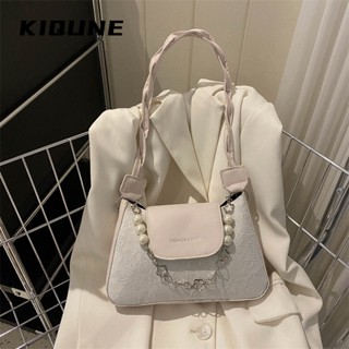 KIQUNE   กระเป๋าสะพาย ข้าง กระเป๋าผู้หญิงสะพายข้าง 2023 new  fashion High quality ทันสมัย พิเศษ L91TGIC 37Z230910