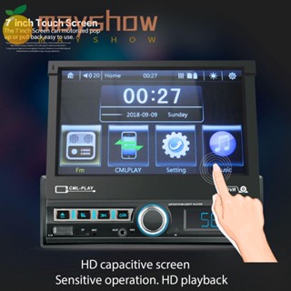 Mayshow เครื่องเล่น MP5 ในรถยนต์ FM / USB / AUX กล้องมองหลังโทรศัพท์ลิงค์หัวเสียงในรถยนต์