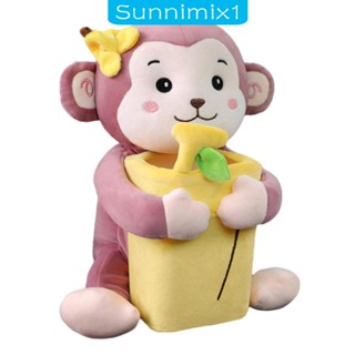 [Sunnimix1] กล่องเก็บกระดาษทิชชู่ ผ้ากํามะหยี่ขนนิ่ม น่ารัก สําหรับตกแต่งภายในรถยนต์