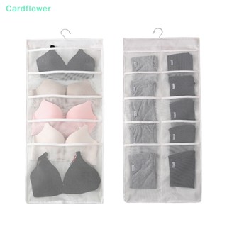 &lt;Cardflower&gt; กระเป๋าแขวนผนัง สองด้าน สีพื้น สําหรับนักเรียน ใช้ในครัวเรือน ลดราคา