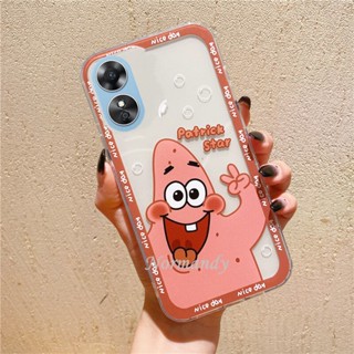 พร้อมส่ง ใหม่ เคสโทรศัพท์มือถือ ซิลิโคนนิ่ม TPU บางมาก กันกระแทก ลายการ์ตูนสพันจ์บ็อบ สแควร์แพนท์ สําหรับ OPPO A78 4G A78 NFC 2023