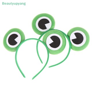 [Beautyupyang] ที่คาดผม ลายการ์ตูนกบตาโต ตลก สําหรับเด็กผู้หญิง แต่งหน้า ที่คาดผม เครื่องประดับผม เด็ก เวที ปาร์ตี้ ที่คาดผม