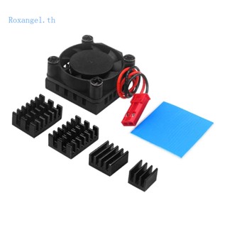 Rox พัดลมฮีทซิงค์ ขนาดกะทัดรัด และมีประสิทธิภาพ สําหรับ Orange Pi 5 Plus Development Board Cooler