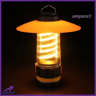 โคมไฟตั้งแคมป์กลางแจ้งโคมไฟระยะไกลความจุสูง Double Helix Ambient Lighting Flashlight -AME1