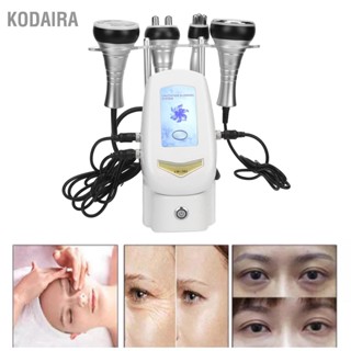 Kodaira 4 In 1 เครื่องนวดหน้า 40K อัลตร้าซาวด์ กระชับสัดส่วน 100-240V