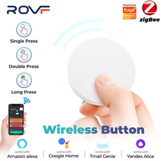 Rovf Tuya Zigbee สวิตช์กุญแจอัจฉริยะไร้สาย หลายฉาก พร้อมรีโมตคอนโทรล สําหรับบ้าน