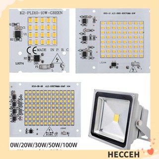 Hecceh ใหม่ ชิปลูกปัดฟลัดไลท์ LED อินพุต 220V SMD2835