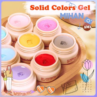 ☼MIHAN☼ 22 Colors New Paint Gel Nail Polish Nail Art Solid Colors Gel Nail Gel Varnish Gel UV LED Hot Soak Off