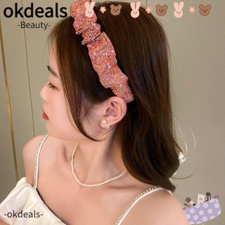 OKDEALS ที่คาดผม หลากสี เครื่องประดับผม แฟชั่นสําหรับผู้หญิง