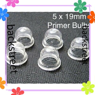 BACKSTREET 5PC 22mm Oil Bubble Universal Carburetor Brush Cutter Clear Tool Petrol Pump