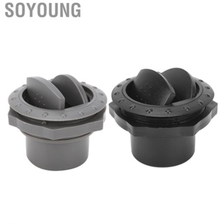 Soyoung Car  Outlet Vent Trim Knob Style Round Maintenance for RVs Buses Boats Cars