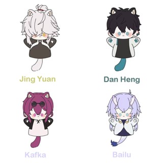 Hqy2 ตุ๊กตาหุ่นมือ รูปรางดาว Honkai Bailu Kafka Dan Heng Jing Yuan ของเล่นสําหรับเด็ก MY2