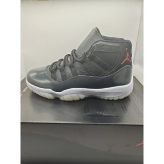 รองเท้าบาสเก็ตบอล Air Jordan 11 AJ11 Devil King Dark สําหรับผู้ชาย 378037-002 378037-002 41 ก