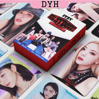 ITZY การ์ด โปสการ์ด KILL MY DOUBT KPOP LOMO Card 55 ชิ้น/กล่อง