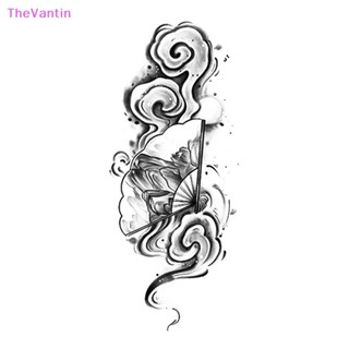 Thevantin สติกเกอร์รอยสักชั่วคราว ลายผีเสื้อ กันน้ํา สําหรับผู้หญิง