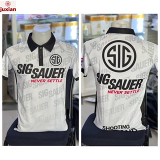 เสื้อกีฬาสำหรับนักกีฬายิงปืน Sig Sauer ทักถามไซส์ทางแชทค่ะ สินค้าหมดไวมาก