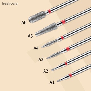 [hushcorgi] ใหม่ พร้อมส่ง ดอกสว่านไฟฟ้าทังสเตน สีชมพู สําหรับตัดเล็บ 1 ชิ้น