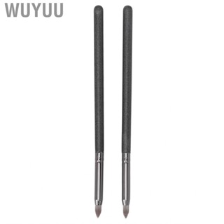 Wuyuu Under Eye  Brush  Pointed Tip Soft Hair Makeup Lacrimal Sulcus Ergonomic Portable for Home Dark Circle